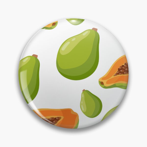 Item preview, papaya fruit vitamins summer on a light background designed and sold by Zhanna Lenivaya.