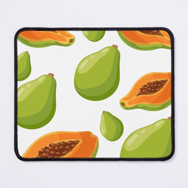 Item preview, papaya fruit vitamins summer on a light background designed and sold by Zhanna Lenivaya.