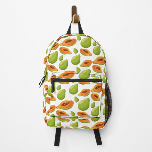 Item preview, papaya fruit vitamins summer on a light background designed and sold by Zhanna LL.