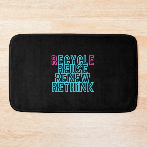 Item preview, Recycle Reuse Renew Rethink  designed and sold by ChiweenieHobbit.