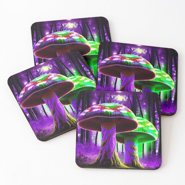 Artikelvorschau, Pilze Schwarzlicht Psilocybin Psytrance 2 entworfen und verkauft von Benito Del Ray.