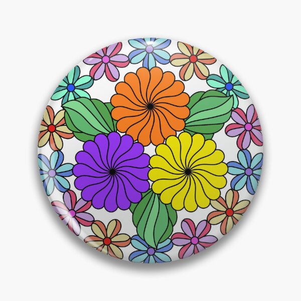 Item preview, Spring flower pattern designed and sold by Sriffina.