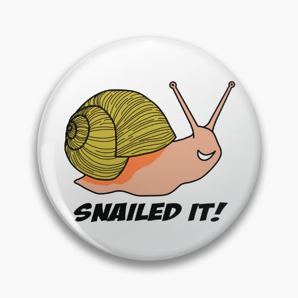 Item preview, Snailed It! designed and sold by geekymindus.