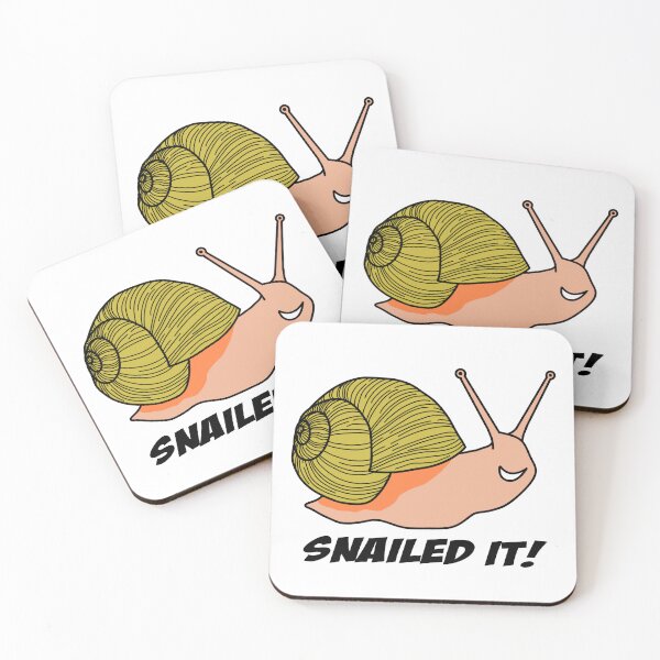 Item preview, Snailed It! designed and sold by geekymindus.