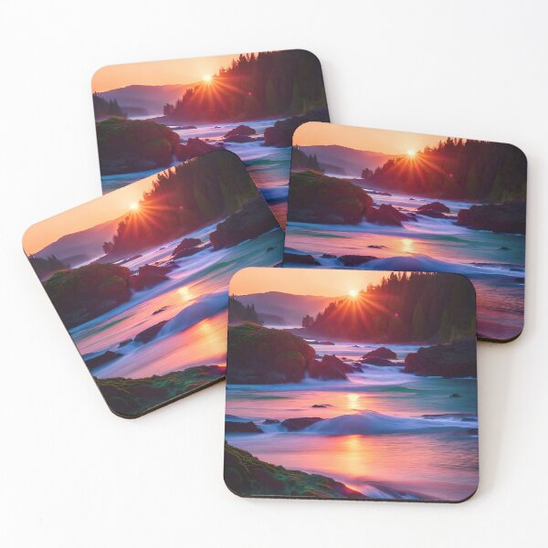Item preview, Sunset red light lights the landscape designed and sold by RK - Shop.