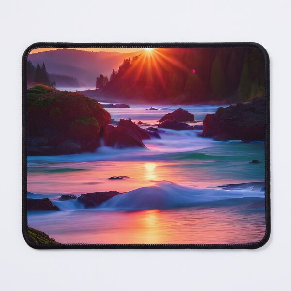 Item preview, Sunset red light lights the landscape designed and sold by RK - Shop.