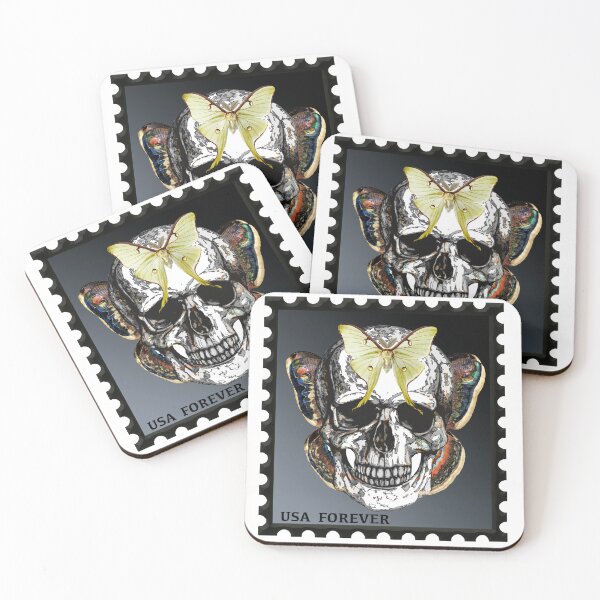 Item preview, Skull Forever Stamp designed and sold by UffdaGreg.