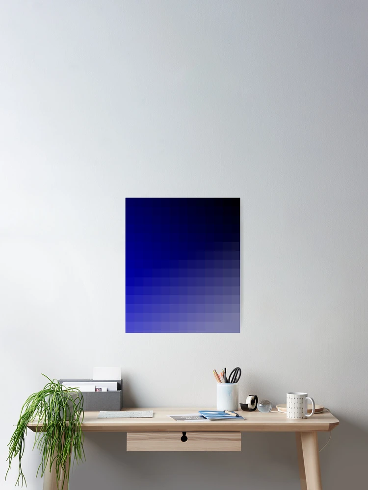 Aperçu 2 sur 3. Poster avec l'œuvre Pixels créée et vendue par BasicDesignsDK.