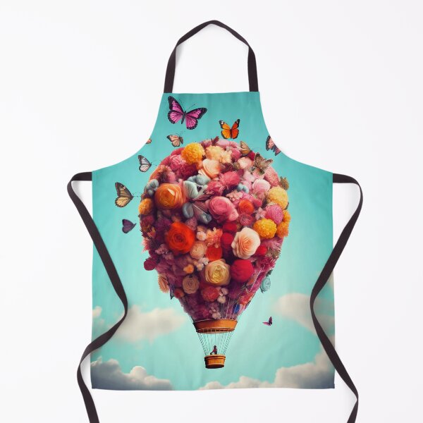 Item preview, butterfly hot balloon in dreamy fantasy world 3 designed and sold by Art by Lilia.