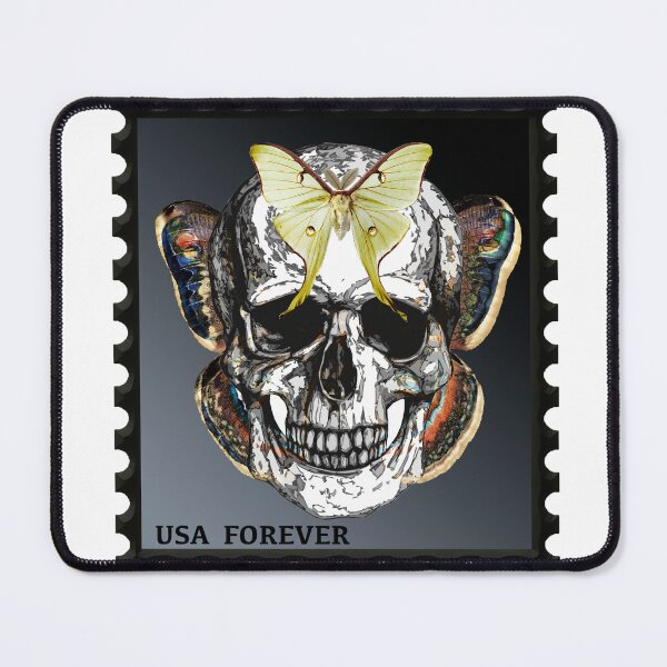 Item preview, Skull Forever Stamp designed and sold by UffdaGreg.
