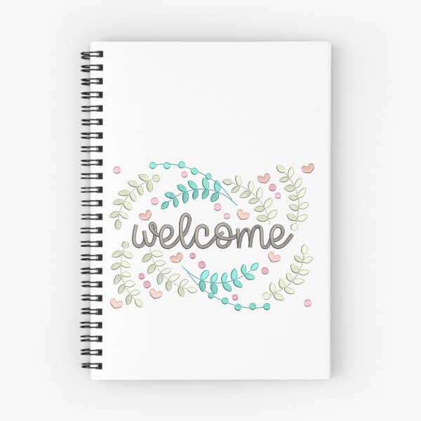 Item preview, Welcome - Embroidery Effect designed and sold by CarasAtelier.