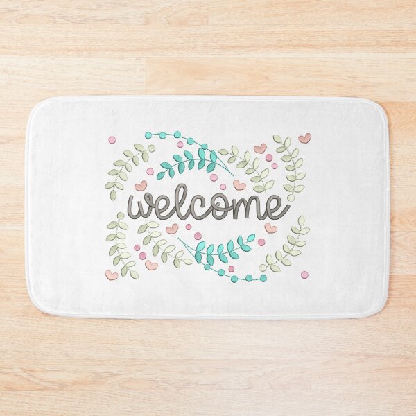 Item preview, Welcome - Embroidery Effect designed and sold by CarasAtelier.