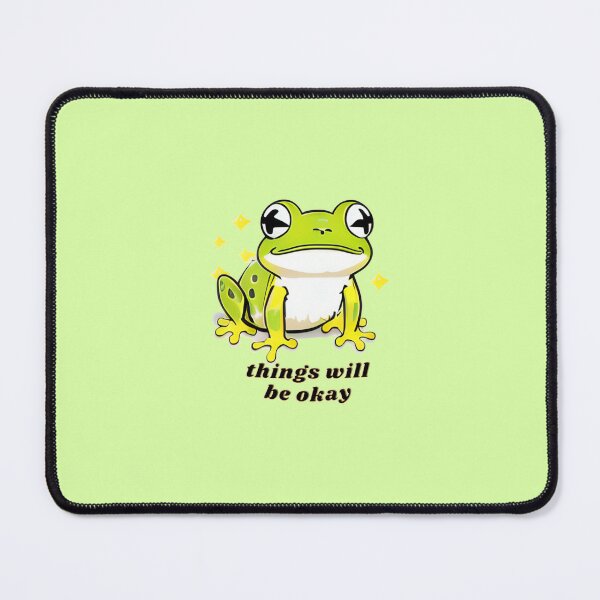 things will be okay frog Magnet for Sale by dootiesdesigns