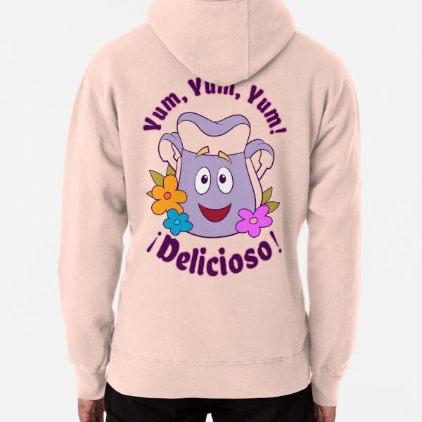 Dora the Explorer Backpack Yum Yum Delicioso Pullover Hoodie for