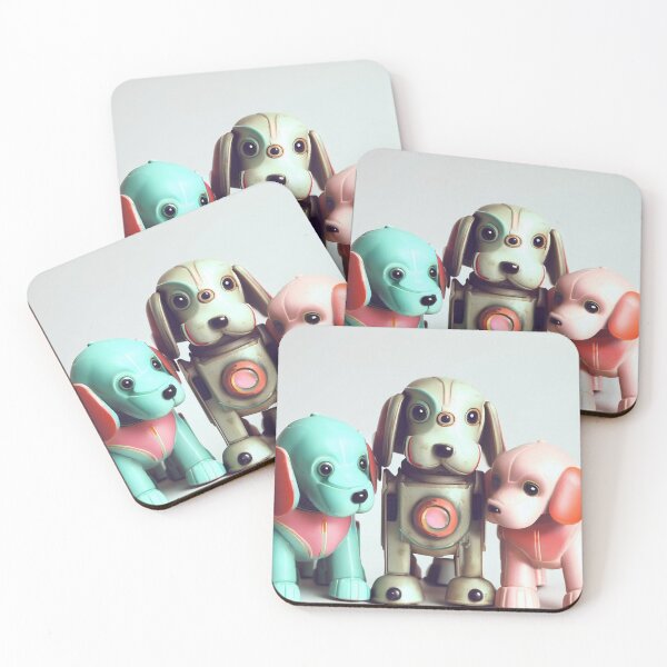 Item preview, Vintage tin toy robot puppies Nr. 6 designed and sold by Reinvention.