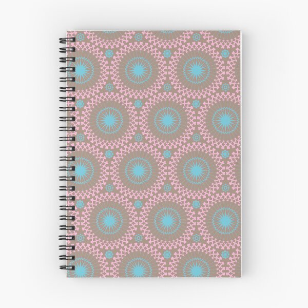 Item preview, Circular Ceiling Vault in pink, blue and light brown (Big pattern) designed and sold by Luciana Noro.