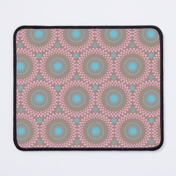 Item preview, Circular Ceiling Vault in pink, blue and light brown (Big pattern) designed and sold by Luciana Noro.