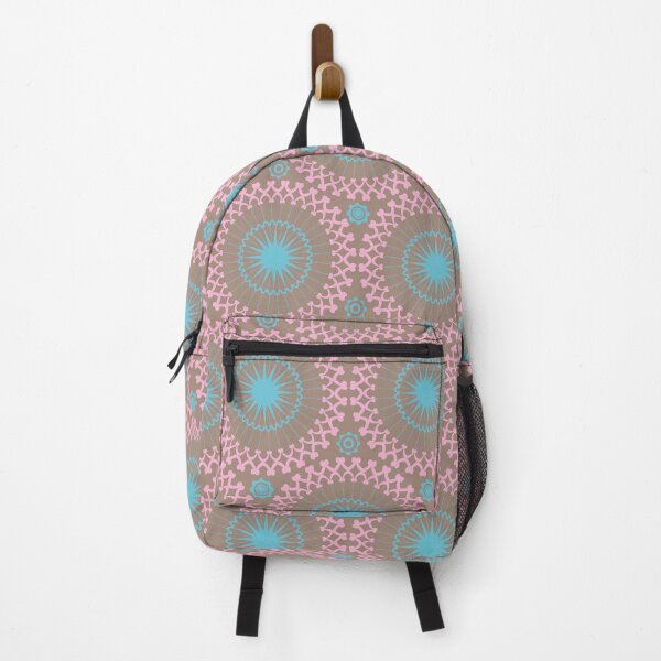 Item preview, Circular Ceiling Vault in pink, blue and light brown (Big pattern) designed and sold by Luciana Noro.