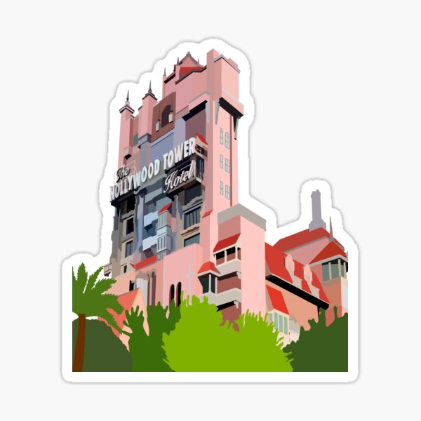 Item preview, Hollywood Tower Hotel designed and sold by nicoleem789.