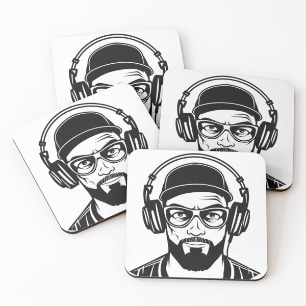 Item preview, Cartoon Style Image of a DJ  designed and sold by Vonsmirkle.