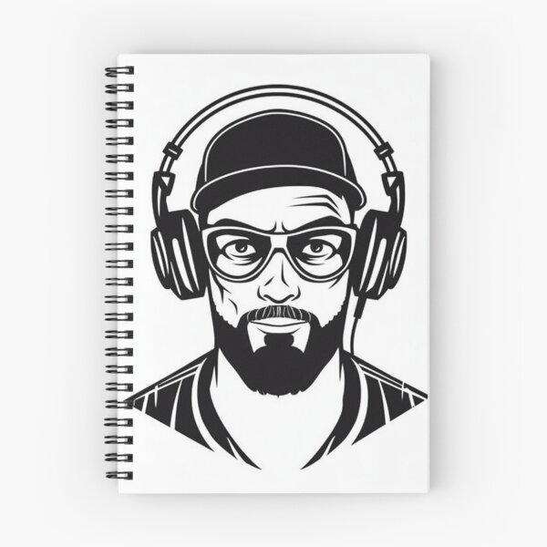 Item preview, Cartoon Style Image of a DJ  designed and sold by Vonsmirkle.