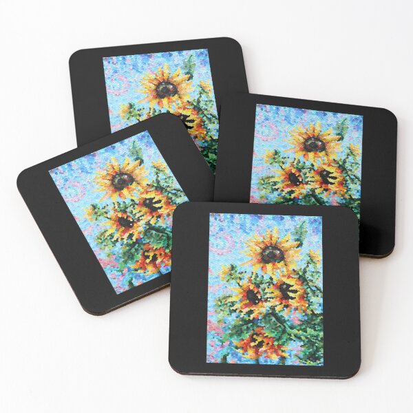 Item preview, Sunflowers oil painting Linkupism Game of Shades  designed and sold by MariDaniArt.