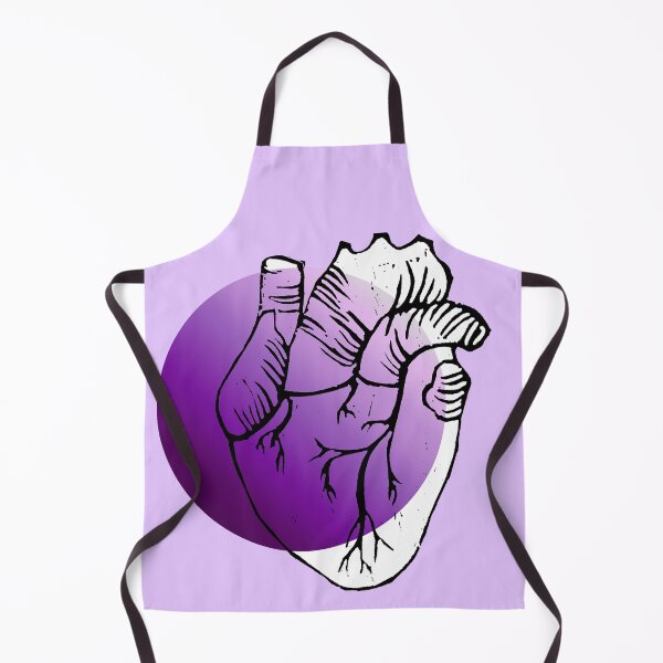 Item preview, Lilac | Purple | Anatomical Heart designed and sold by Aspire Happy Art.