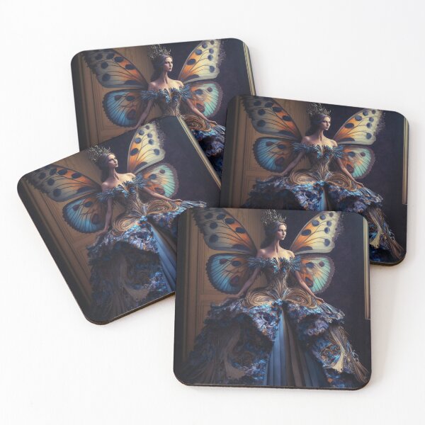 Item preview, Beautiful Butterfly Fairy designed and sold by Red Witch Art.