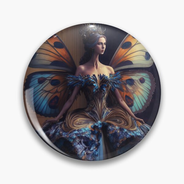 Item preview, Beautiful Butterfly Fairy designed and sold by Red Witch Art.