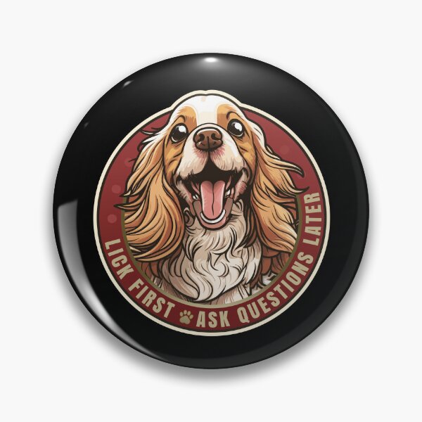 Item preview, Lick First Cocker Spaniel Dog Design designed and sold by danielliamgill.