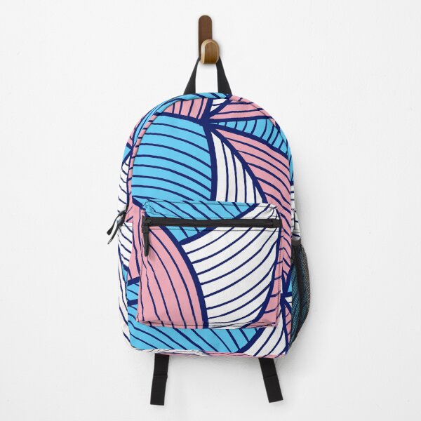 Item preview, Pink white blue swirls trans pride flag colors LGBTQ+ designed and sold by incurablehippie.
