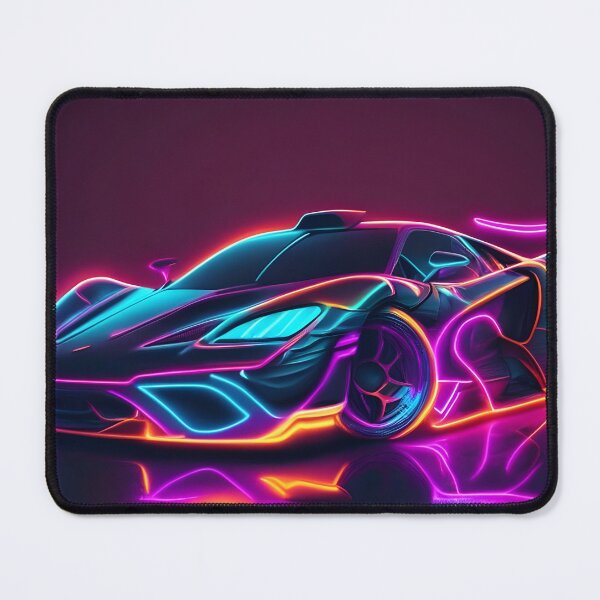 Item preview, Neon Hypercar designed and sold by N1chePrints.