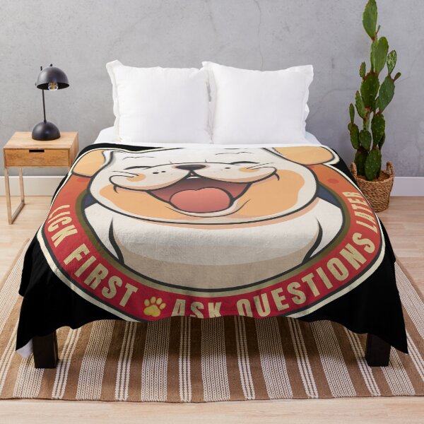 Item preview, Lick First! Bulldog Design designed and sold by danielliamgill.