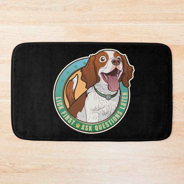 Item preview, Lick First! Brittany Dog Design designed and sold by danielliamgill.