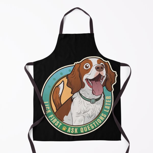 Item preview, Lick First! Brittany Dog Design designed and sold by danielliamgill.