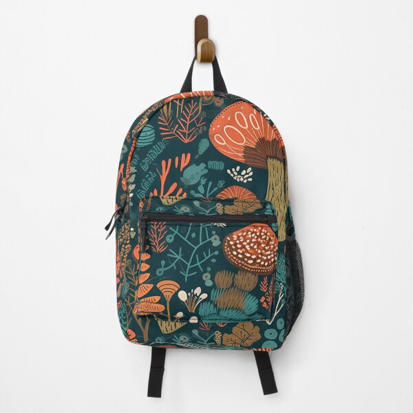 Item preview, Colorful mushroom pattern1 designed and sold by Red Witch Art.