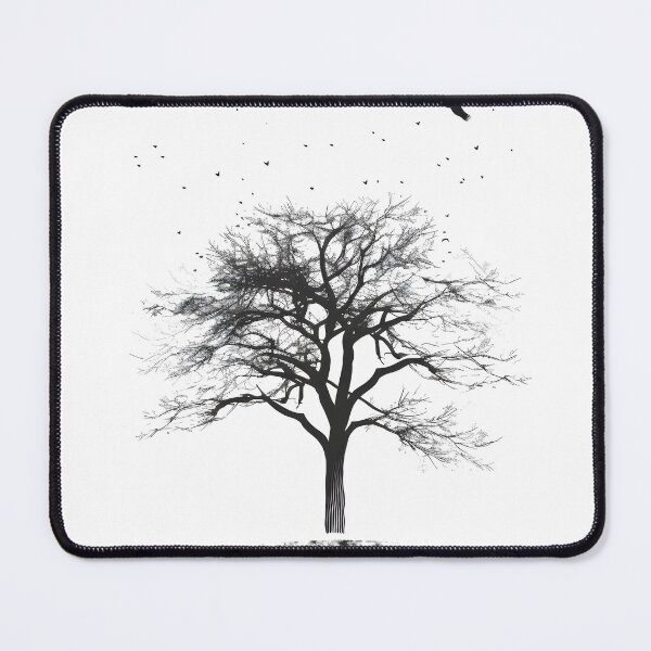 Item preview, Elegant Oak Tree Art Line Sketch designed and sold by StickeryPickery.