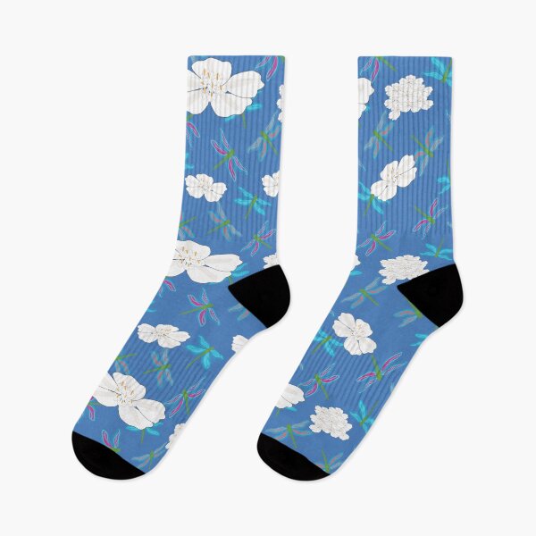 Item preview, Dragon Flies &Yarrow Blue Perennial designed and sold by simplymslori.