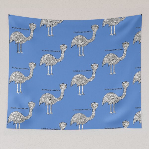 Item preview, Be Curious, Not Judgemental designed and sold by Zen's Doodles.