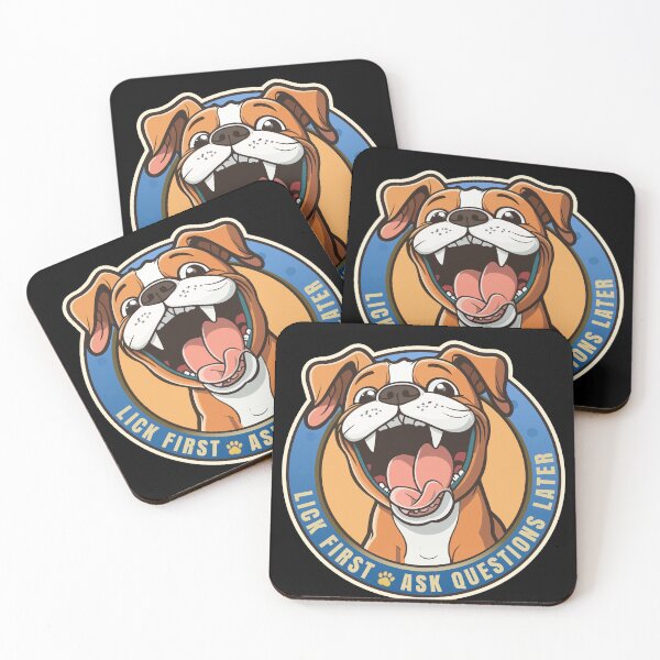 Item preview, Lick First! Boxer Dog Design designed and sold by danielliamgill.