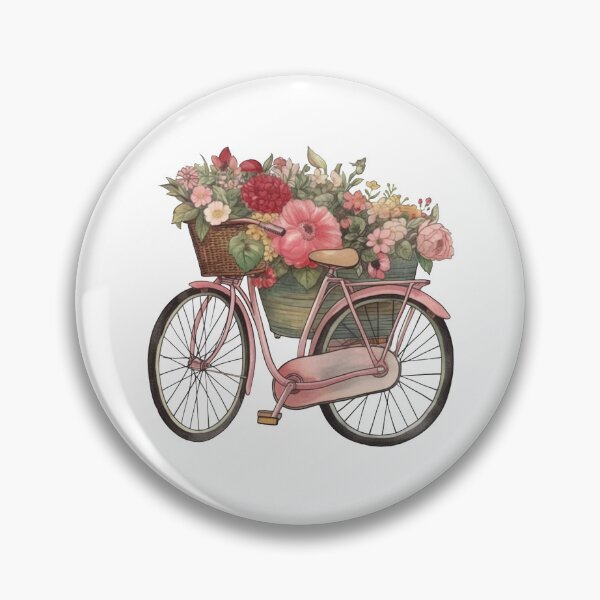 Item preview, Pink Bicycle designed and sold by ArtbyAiGallery.