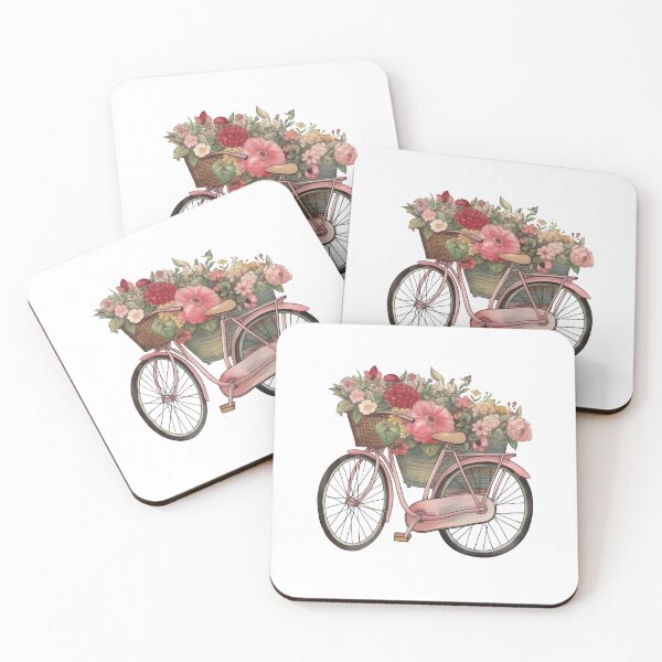 Item preview, Pink Bicycle designed and sold by ArtbyAiGallery.