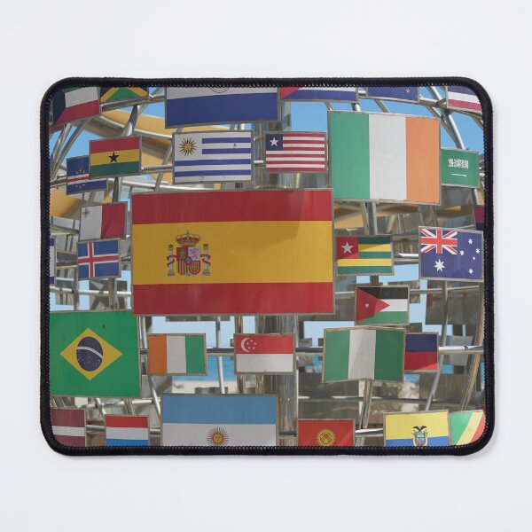 Item preview, Fuengirola malaga Spain international flags  designed and sold by Tropical Blood.