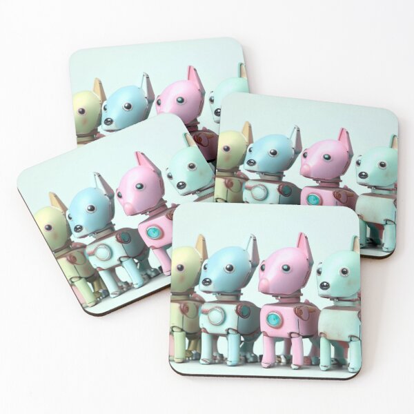 Item preview, Vintage tin toy robot puppies Nr. 9 designed and sold by Reinvention.