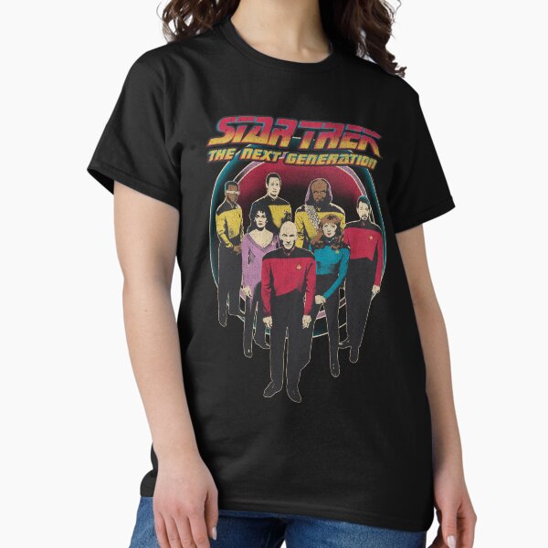 Item preview, Star Trek: The Next Generation Vintage Distressed Bridge Crew designed and sold by FifthSun.