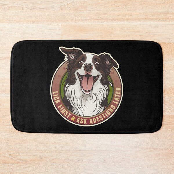 Item preview, Lick First! Border Collie Dog Design designed and sold by danielliamgill.