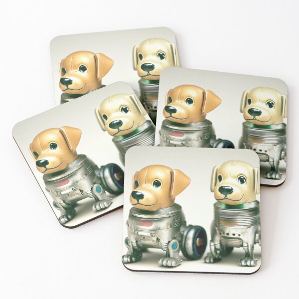 Item preview, Vintage tin toy robot puppies Nr. 10 designed and sold by Reinvention.