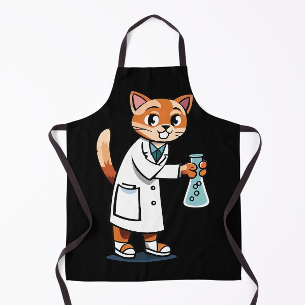 Item preview, catalyst cute chemistry cat pun designed and sold by Batiz.