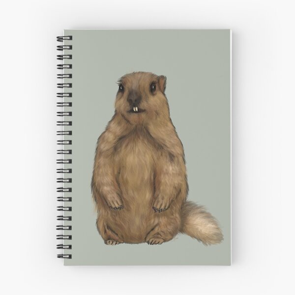 Item preview, Marvin the Marmot on Silver Sage designed and sold by Sharilea.