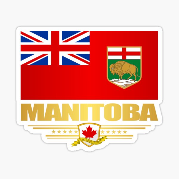 Item preview, Manitoba Flag designed and sold by curranmorgan.